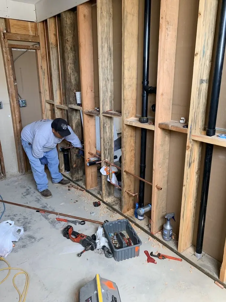 Commercial rough-in plumbing for Gas Line Repair in Virginia Heights